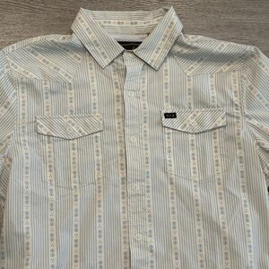 Howler Brothers H Bar B Tech Snap Shirt Mens Small Outdoors Western Casual‎ NWT